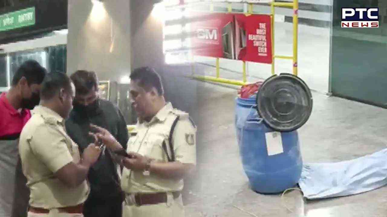 Woman’s body found in drum at railway station in Bengaluru