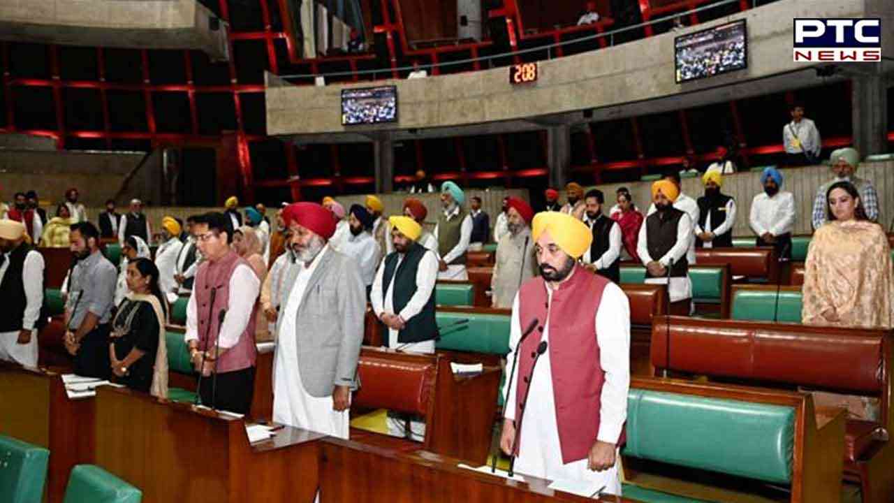 Punjab Budget Session: Punjab CM Mann pays homage to seven eminent personalities