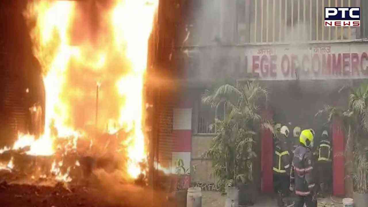 Mumbai: Fire breaks out at Shri Ram College in Bhandup west