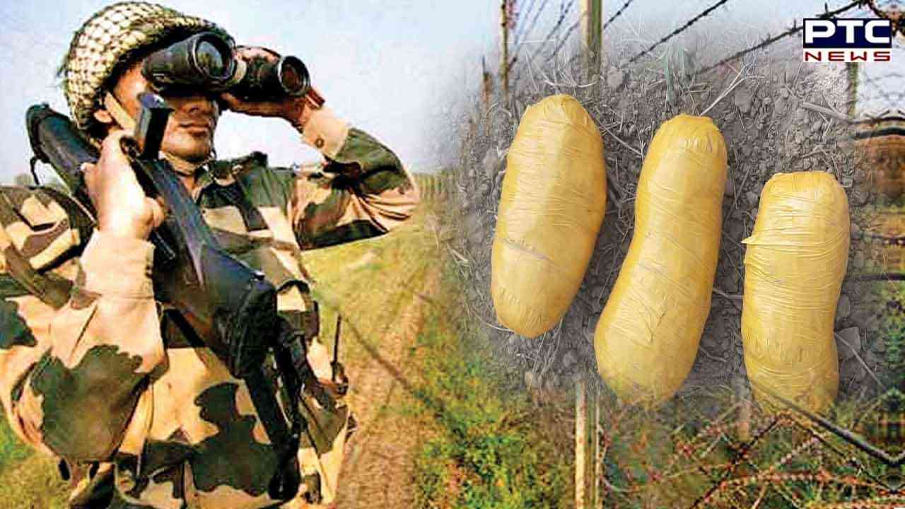 BSF seizes 3 packets of heroin in Amritsar