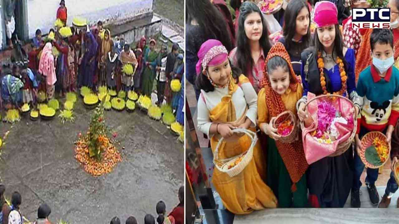Phool Dei festival: Uttarakhand CM Dhami extends greetings on occasion