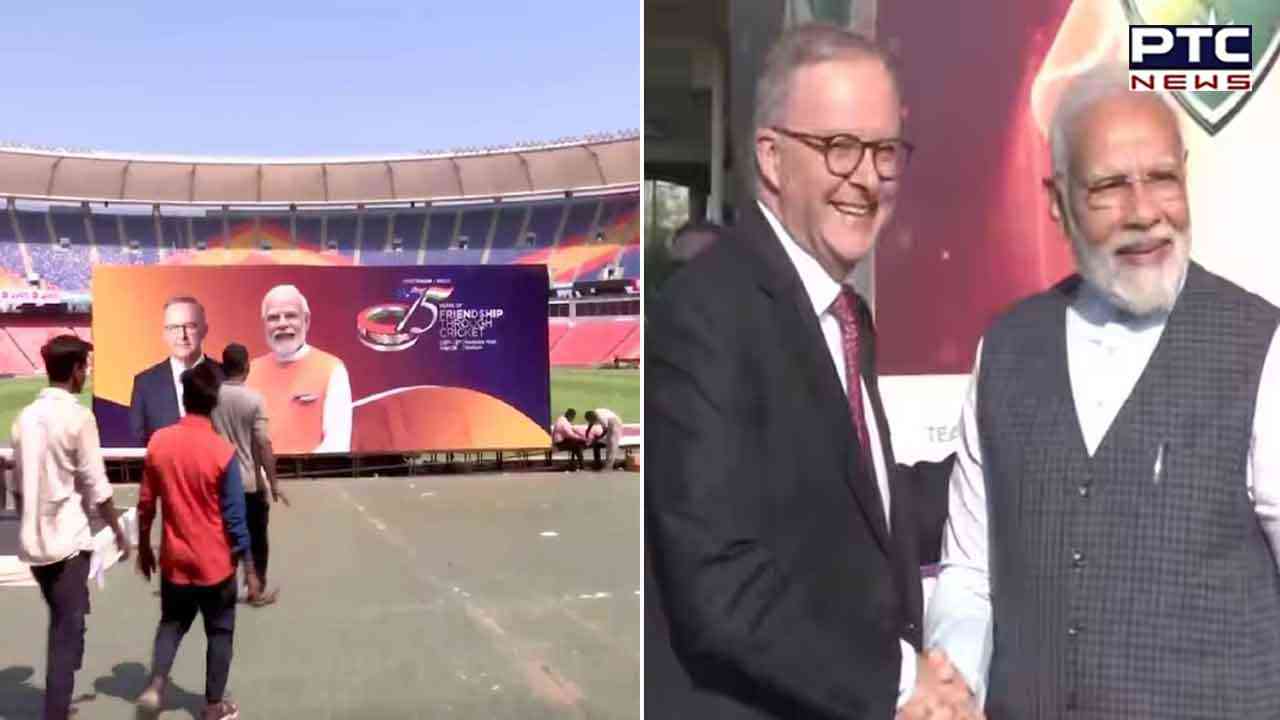 PM Modi and Australian PM to watch India-Australia Test at Motera Stadium today