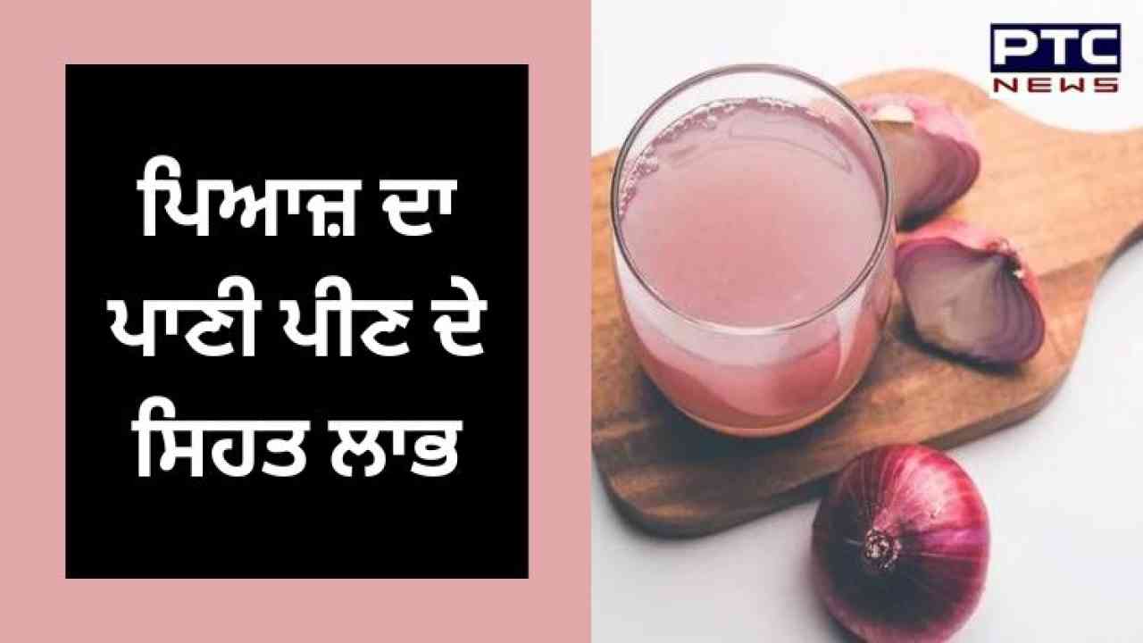 Onion Water Health Benefits ਸਵੇਰੇ ਖਾਲੀ ਪੇਟ ਪਿਆਜ਼ ਵਾਲੇ ਪਾਣੀ ਨੂੰ ਪੀ ਕੇ