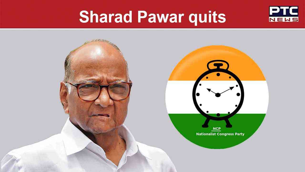 Sharad Pawar Steps Down As NCP President | Politics - PTC News