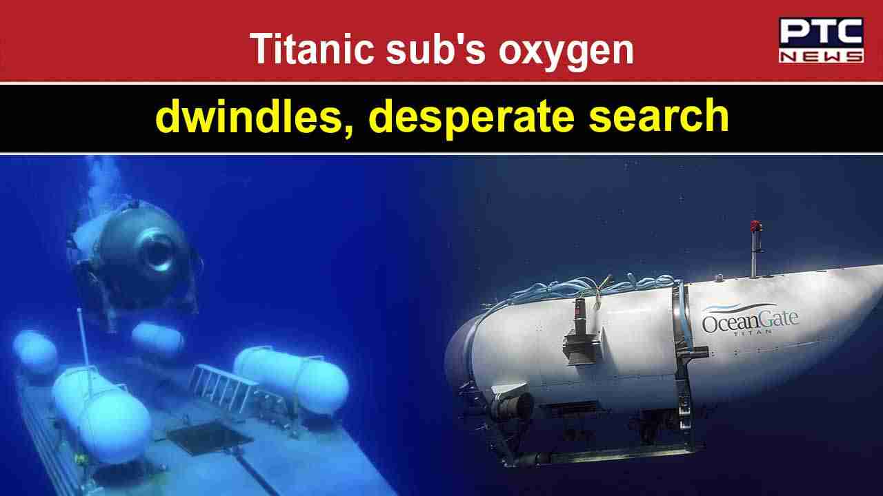 Missing Titanic Submersible Desperate Search For Missing Titanic