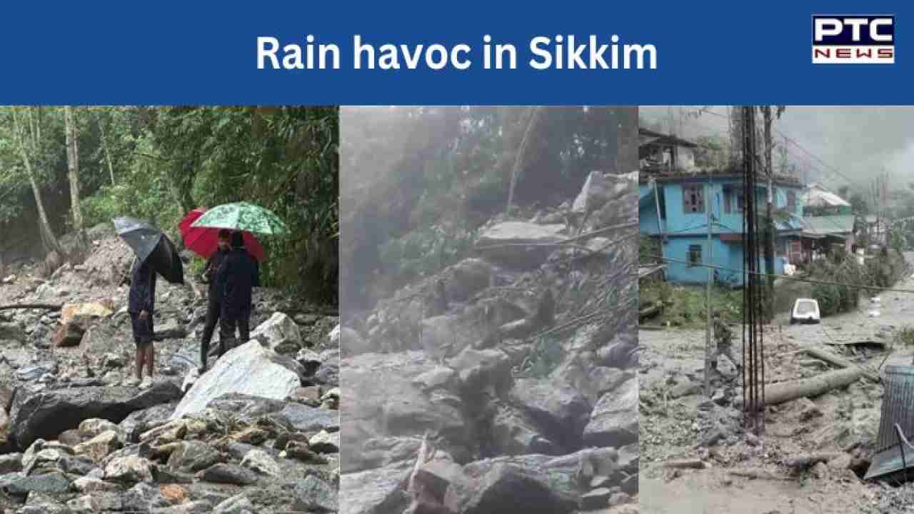 Landslide & Flash Floods Hits Sikkim, Thousands Of Tourists Stranded ...